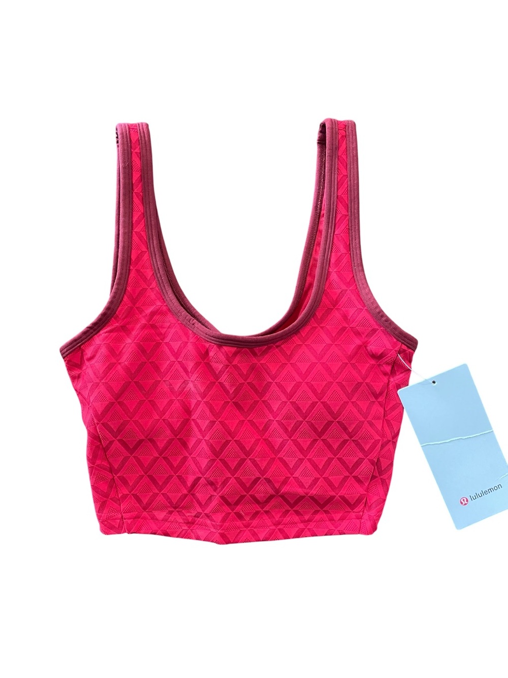 Lululemon Textured Mesh Tennis Tank Lululemon Red NWT XXS